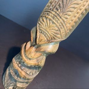 wood tribal sculpture